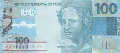 Brazil - 100 Reais (#257g_UNC)