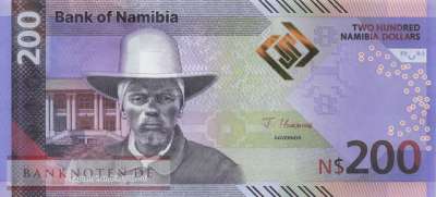 Namibia - 200 Namibia Dollars (#024a_UNC)