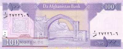 Afghanistan - 100  Afghanis (#070a_UNC)