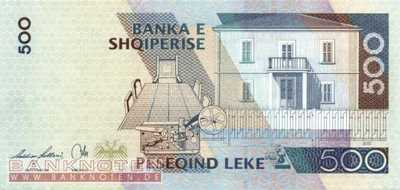 Albanien - 500  Leke (#072a_UNC)