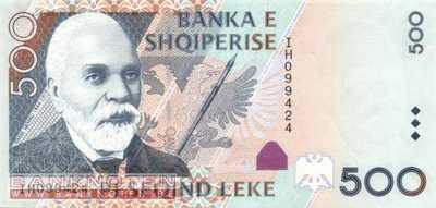 Albania - 500  Leke (#072a_UNC)