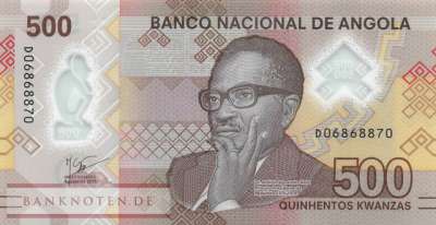 Angola - 500 Kwanzas (#161c_UNC)