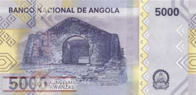 Angola - 5.000  Kwanzas (#164_UNC)