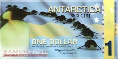 Antarctica - 1  Dollar - private issue (#028_UNC)