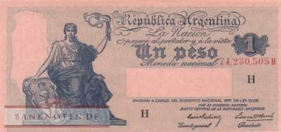 Argentinien - 1  Peso (#251a-H_UNC)