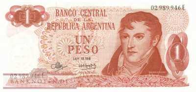 Argentinien - 1  Peso (#287-5-E_UNC)