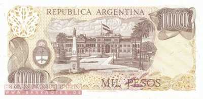 Argentinien - 1.000  Pesos (#304d-I-U1_UNC)