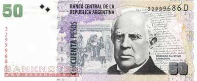 Argentinien - 50  Pesos (#356-D-U2_UNC)