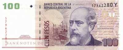 Argentinien - 100  Pesos (#357-Y_UNC)