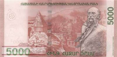 Armenien - 5.000  Drams (#063b_UNC)