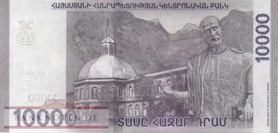 Armenien - 10.000  Drams (#064a_UNC)