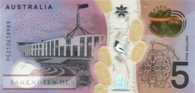 Australien - 5  Dollars (#062e_UNC)