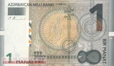 Azerbaijan - 1  Manat (#024_UNC)