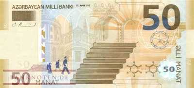 Azerbaijan - 50  Manat (#029_UNC)