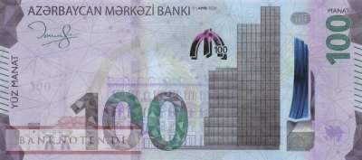 Aserbaidschan - 100 Manat (#043_UNC)