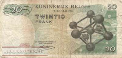 Belgium - 20  Francs (#138-U20_G)