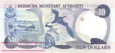 Bermudas - 10  Dollars (#036_UNC)