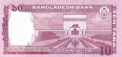 Bangladesh - 10  Taka (#054a1_UNC)