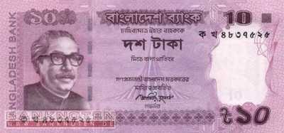 Bangladesh - 10  Taka (#054a1_UNC)