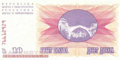 Bosnien Herzegowina - 10.000  Dinara (#053d_UNC)