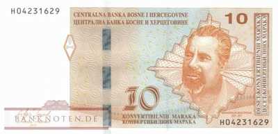 Bosnien Herzegowina - 10  Convertible Maraka (#080c_UNC)