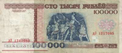 Belarus - 100.000  Rubel (#015b-2_F)