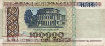 Belarus - 100.000  Rubel (#015b-2_F)