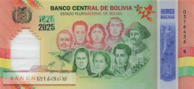 Bolivien - 200 - Jahre Zentralbank (#CS01_UNC)