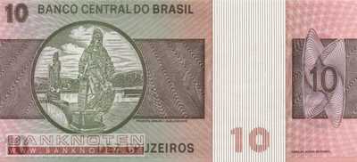 Brazil - 10  Cruzeiros (#193e_UNC)