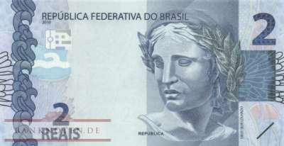 Brasilien - 2  Reais (#252g_UNC)