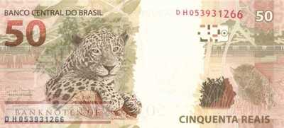 Brasilien - 50  Reais (#256b_UNC)