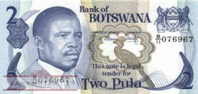 Botswana - 2  Pula (#007b_UNC)