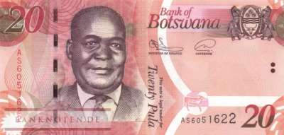 Botswana - 20  Pula (#031h_UNC)