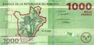 Burundi - 1.000  Francs (#051c_UNC)