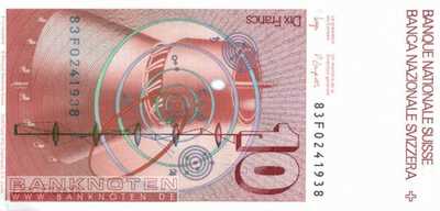 Schweiz - 10  Franken (#053e-U53_UNC)