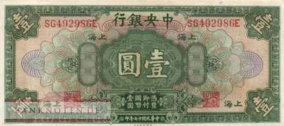 China - 1  Dollar (#195c_XF)