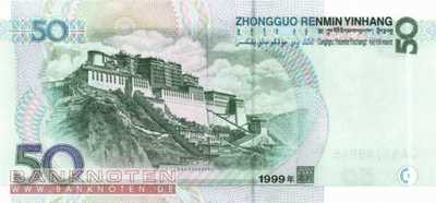 China - 50  Yüan (#900_UNC)