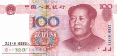 China - 100  Yüan (#901_UNC)