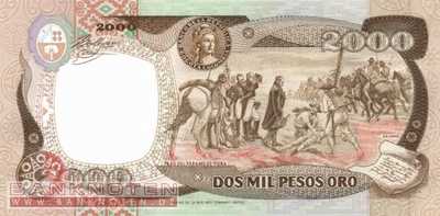 Kolumbien - 2.000  Pesos Oro (#430c_UNC)