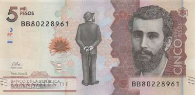 Kolumbien - 5.000 Pesos (#459i_UNC)