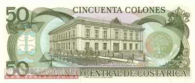 Costa Rica - 50  Colones (#257a-9307_UNC)