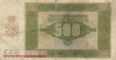 Croatia - 500  Kuna (#003_F)