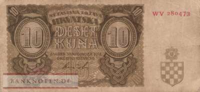 Kroatien - 10  Kuna (#005b_F)