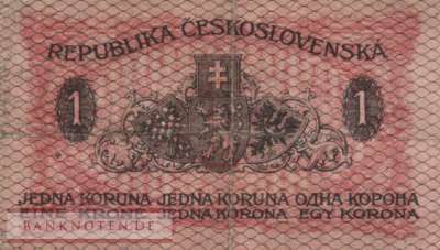 Czechoslovakia - 1  Koruna (#006a_F)