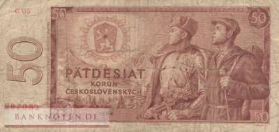 Czechoslovakia - 50  Korun (#090b_VG)