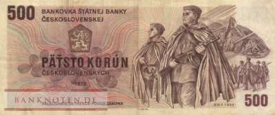 Czechoslovakia - 500  Korun (#093c_VF)