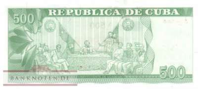 Cuba - 500  Pesos (#131f_UNC)