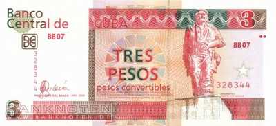Kuba - 3  Pesos Convertibles (#FX47-06_UNC)