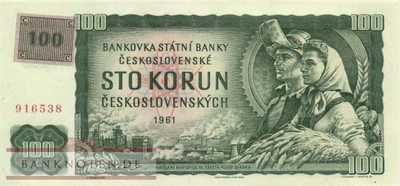 Tschechische Republik - 100  Korun (#001j_UNC)