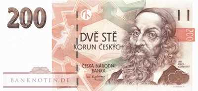 Czech Republic - 200  Korun (#019d_UNC)